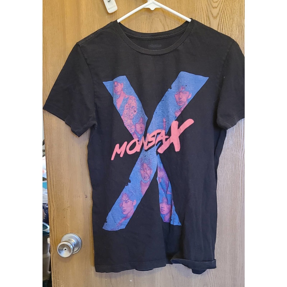 MonstaX Monsta X T shirt band tee hashtag kpop music